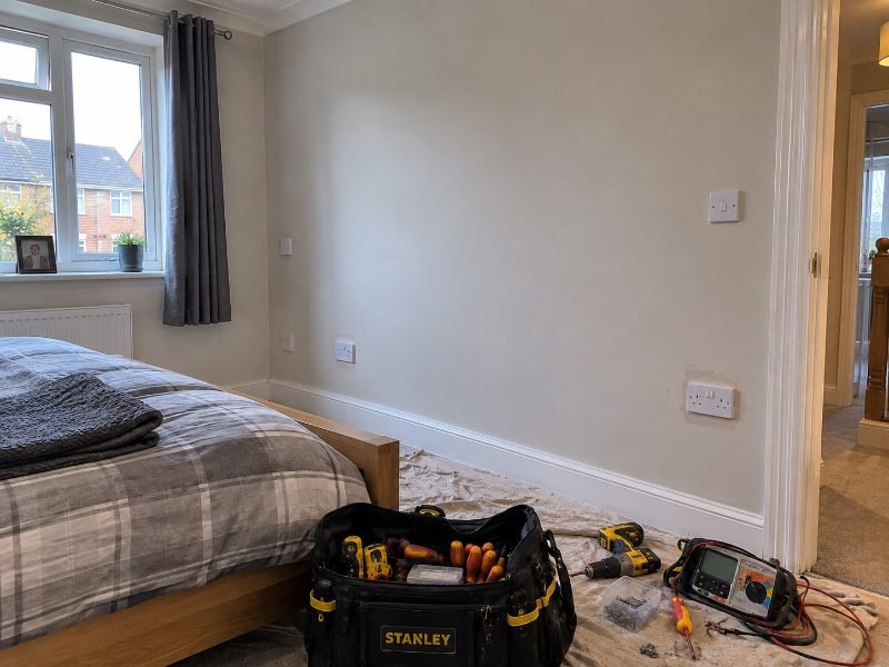 electrician project in Telford